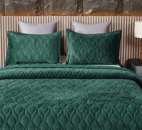 Покрывало "Sofi de Marko" Нобилис (малахит) Велюр, 240х260