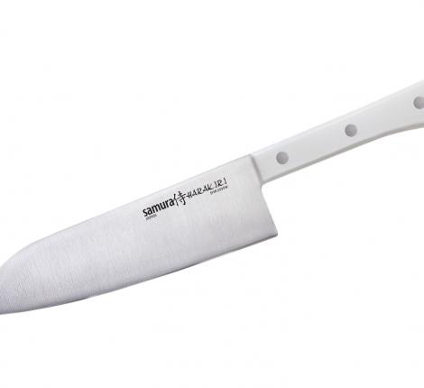 Нож кухонный &quot;Samura HARAKIRI&quot; SHR-0095W/K Сантоку 175 мм, ABS пластик