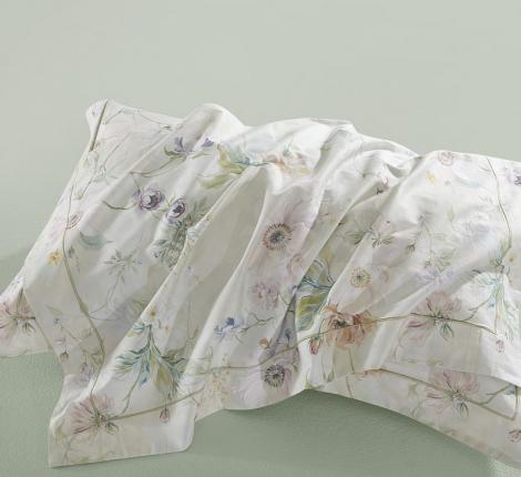 Постельное белье "Asabella" 2337-6 Сатин, Евро