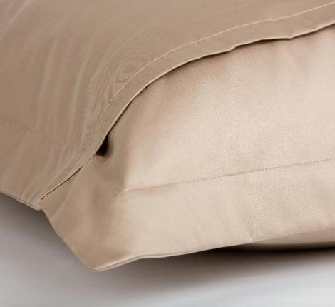 Постельное белье "CARAMEL BEIGE ALLURE GRASS" 3818070 Мако-Сатин, Евро