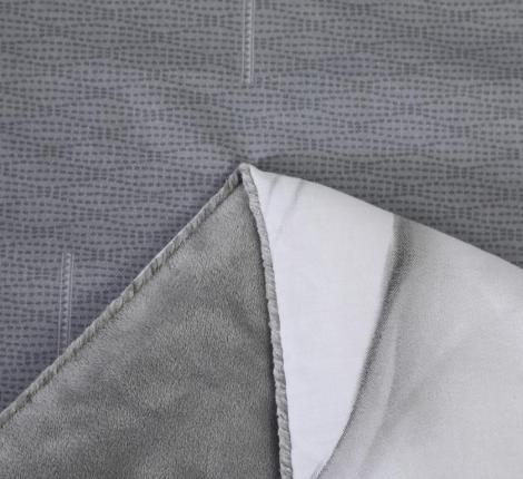 Постельное белье с одеялом "Sofi de Marko" Роберто №14 Велюр/Сатин, Семейный