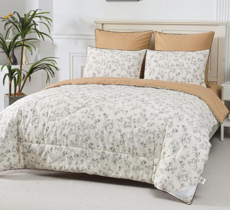 Постельное белье с одеялом "Sofi de Marko" Ришелье №57 Сатин, Евро