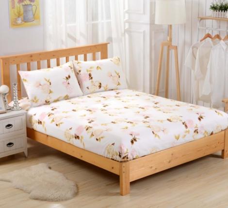 PCT-R-198 Простынь сатин на резинке печатная, 180x200