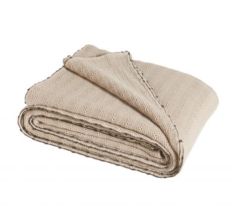 Покрывало пике "Blanc des Vosges" ARTESIA CHANVRE 240Х260 бежевый), 240х260