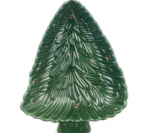 Блюдо сервировочное "GREEN PINE", 30,5*24*5 см