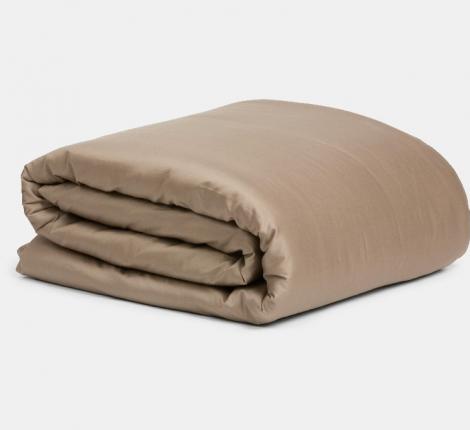 Постельное белье "CARAMEL BEIGE ALLURE GRASS" 381625070 Мако-Сатин, Семейный