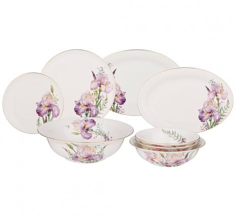 Обеденный сервиз "IRISES" на 6 персон, 23 предмета