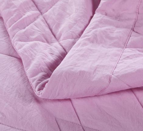 Постельное белье с одеялом &quot;Sofi de Marko&quot; Камелия (розовая) Жатый сатин, 1,5 спальный