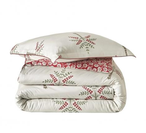 Постельное бельё "Blanc des Vosges" PALME GROVE GRENADE Сатин ДеЛюкс, Евро