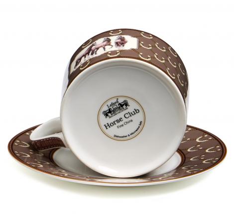 Чайный набор "HORSE CLUB" на 2 персоны, 4 предмета (300 мл)