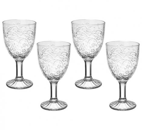Набор бокалов для вина 4 штуки "BLOSSOM", 310 мл