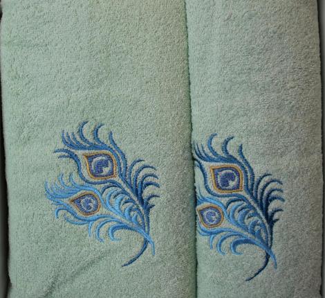 Набор махровых полотенец &quot;KARTREKS&quot; 2шт (50х90, 70х140) ROMANTIK 57.019