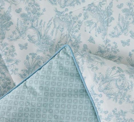 Постельное белье с одеялом "Sofi de Marko" Ришелье №61 Сатин, 1,5 спальный