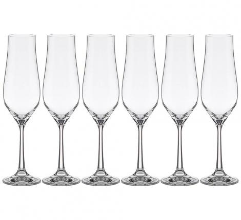 Набор бокалов для шампанского 6 штук &quot;TULIPA&quot; 170 мл