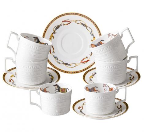 Чайный набор "PASSAGE" на 4 персоны,8 предметов (280 мл)