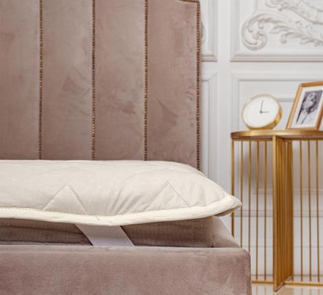 Наматрасник Лежебока "ЛЁН и ХЛОПОК", 160х200