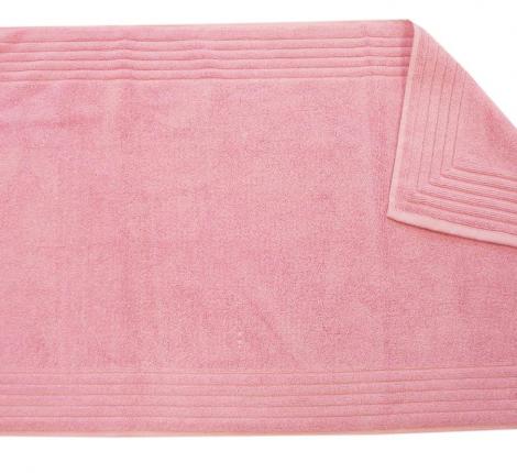 Коврик для ванной "Blanc des Vosges" UNI BOIS DE ROSE 50х90, розовый