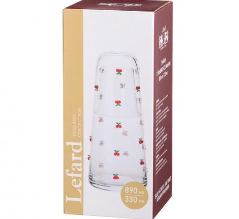 Графин с крышкой-стаканом "FRUITY CHERRY", 890/330 мл