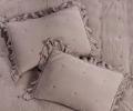 Постельное белье с одеялом "Kazanov.A." Cloud Stonewashed Cotton (капучино) Муслин, Евро