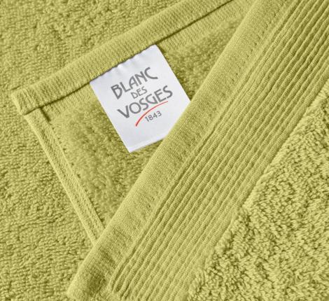 Полотенце махровое "Blanc des Vosges" UNI LICHEN (зеленый), 70х140