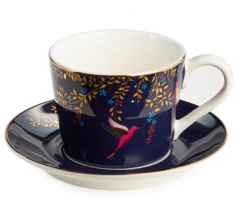 Кофейный набор "GOLDEN BIRDS" на 4 персоны, 8 предметов (120 мл)