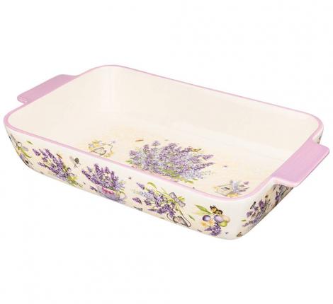 Блюдо для запекания прямоугольное "ЛАВАНДА", 3,6 л