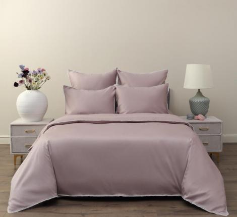 Постельное белье "Sofi de Marko" Милла (лиловая) Сатин, Евро