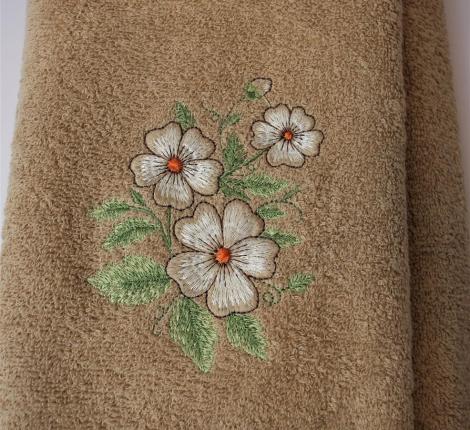 Набор махровых полотенец "KARTREKS" 2шт (50х90, 70х140) ROMANTIK 57.029