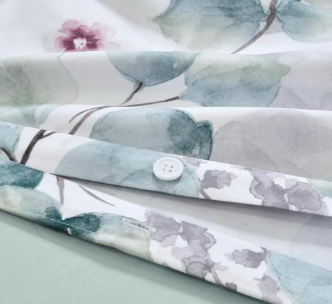 Постельное белье "Sofi de Marko" Дакота (зеленая) Модерн Сатин, 1,5 спальный