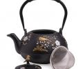 Заварочный чайник чугунный "Lefard" 734-1008 с эмалированным покрытием внутри, 1200 мл