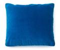 Подушка декоративная &quot;Blanc des Vosges&quot; PACHA BLEU PAON бархат, 45х45