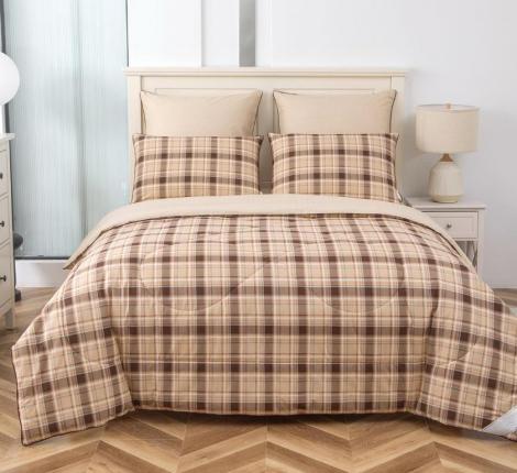 Постельное белье с одеялом "Sofi de Marko" Ришелье №40 Сатин, 1,5 спальный