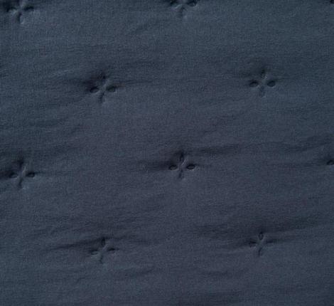 Покрывало PMO-57 синий-серый, Евро (230х250) 2 наволочки (50х70)