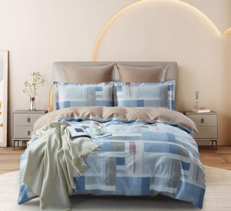 Постельное бельё "KARTEKS" Сатин печатный КВ-594, Евро