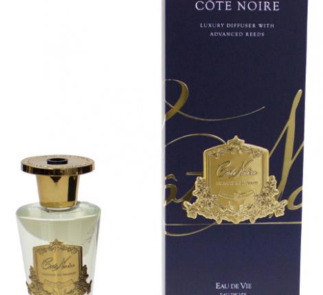 Диффузор "COTE NOIRE" EAU DE VIE золотой декор, 150 мл
