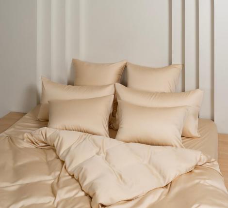 Постельное белье "VANILLA BRILLIANT GRASS" 2416250 Тенсел, Семейный