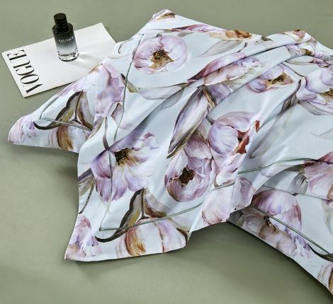 Постельное белье "Asabella" 2364-6 Мако-Сатин, Евро