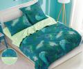 Постельное белье с одеялом "Tango" De Verano Y500-35 Микросатин, Семейный