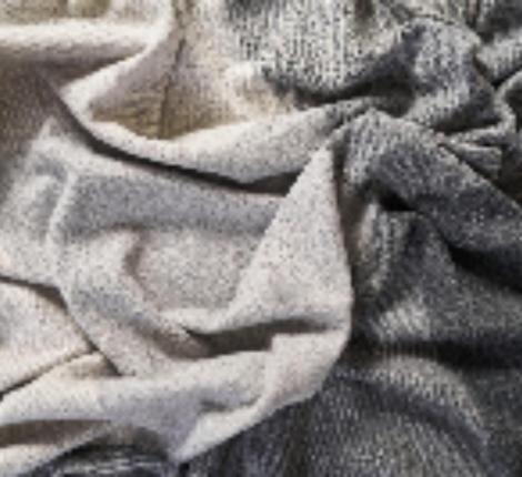 Плед "WOOLEN" (шерсть 100%) 150х200, серо-графитовый