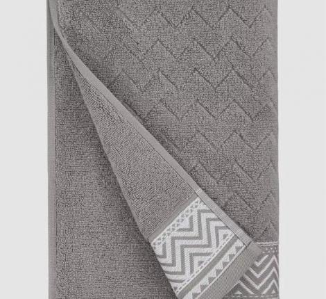 Полотенце махровое Arya 70x140 Vigor, Серый