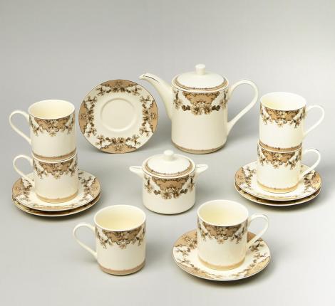Чайный сервиз "RENDEZVOUS" 165-572 на 6 персон, 14 предметов
