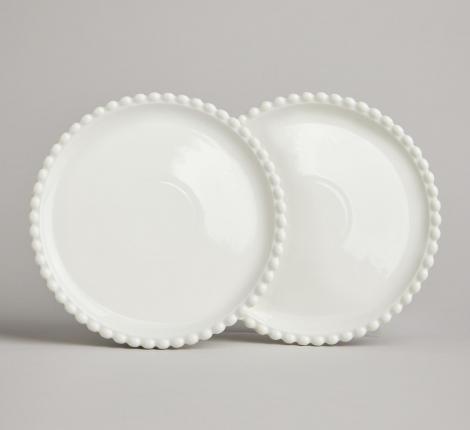 Набор закусочных тарелок 2 шт. "PEARL", 19,5*1,5 см
