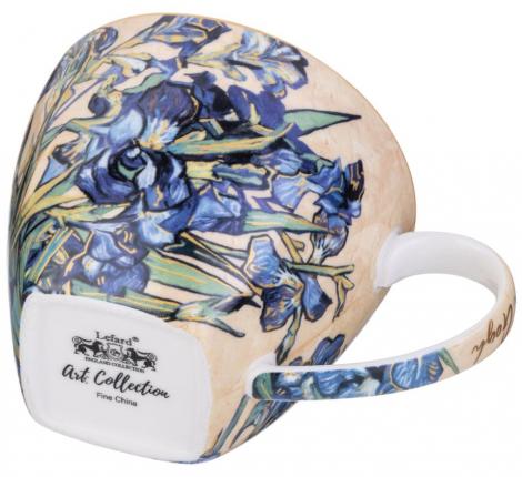 Чайный набор "ИРИСЫ" (В. ВАН ГОГ) на 4 персоны, 8 предметов (250 мл)