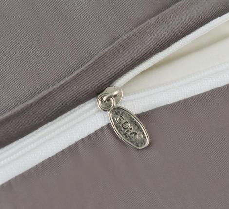 Постельное белье "Sofi de Marko" Изольда (кофе) Сатин ДеЛюкс, Семейный