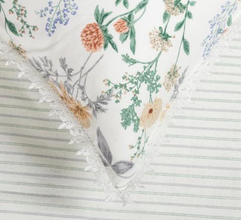 Постельное белье с одеялом "Sofi de Marko" Трина Сатин, 1,5 спальный