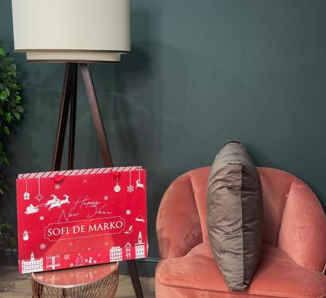 Полушка декоративная "Sofi de Marko" Адора (шоколад) Велюр, 55х55