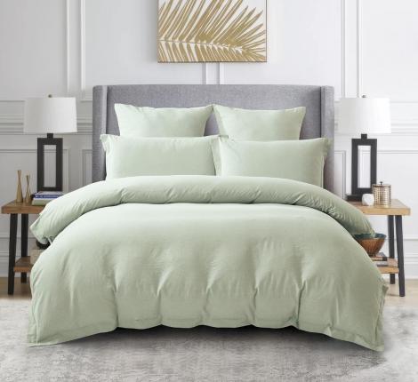 Постельное бельё "KARTEKS" VJT-07 вареный жаккард, Евро