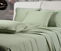 Постельное бельё Sharmes "Bamboo" 2 спальный, оливковый