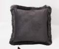 Наволочка декоративная "Sofi de Marko" Фаина (стоун) Велюр, 45х45 (1шт.)