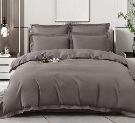 Постельное белье "Sofi de Marko" Изольда (кофе) Сатин ДеЛюкс, 1,5 спальный